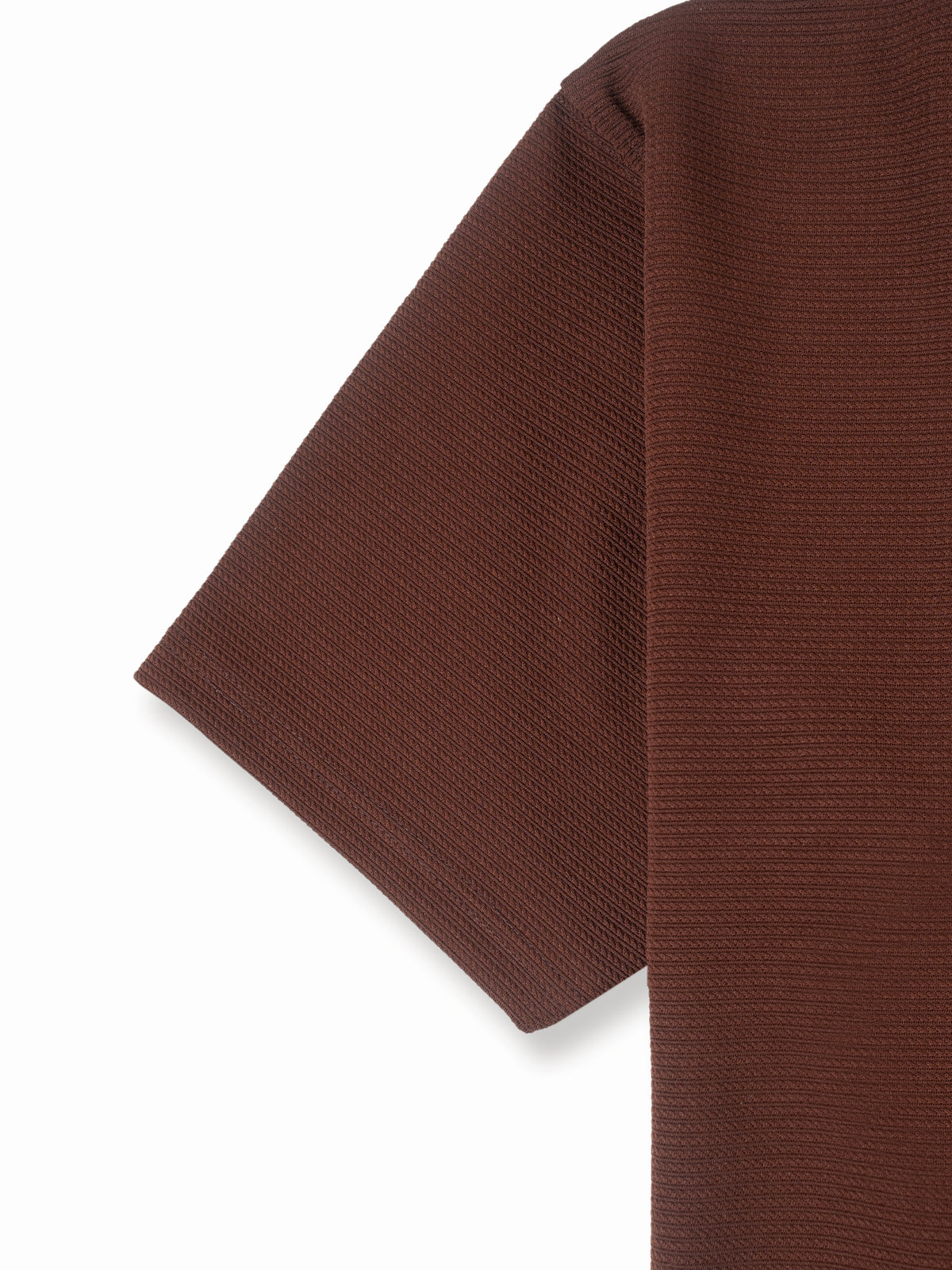 Dark brown Premium zipper Polo Shirt