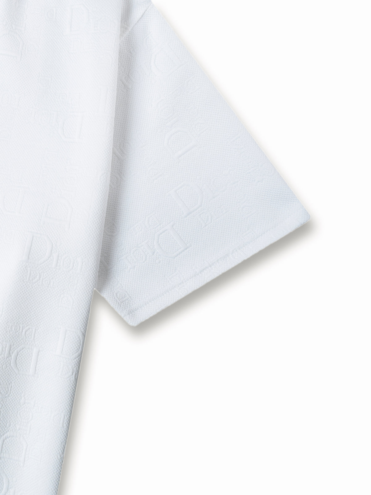 White Premium zipper Polo Shirt