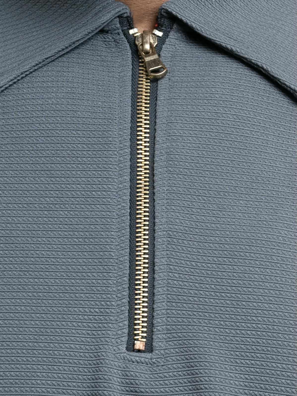 Light beige Premium zipper Polo Shirt