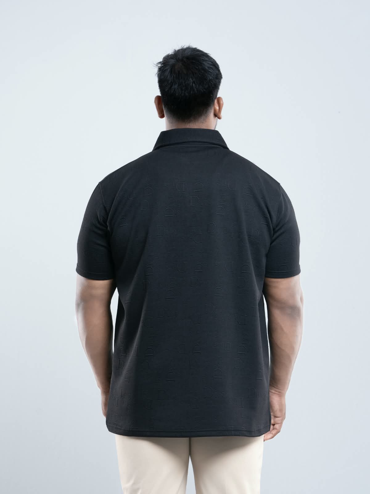 Black Premium Dior ambush  zipper Polo Shirt